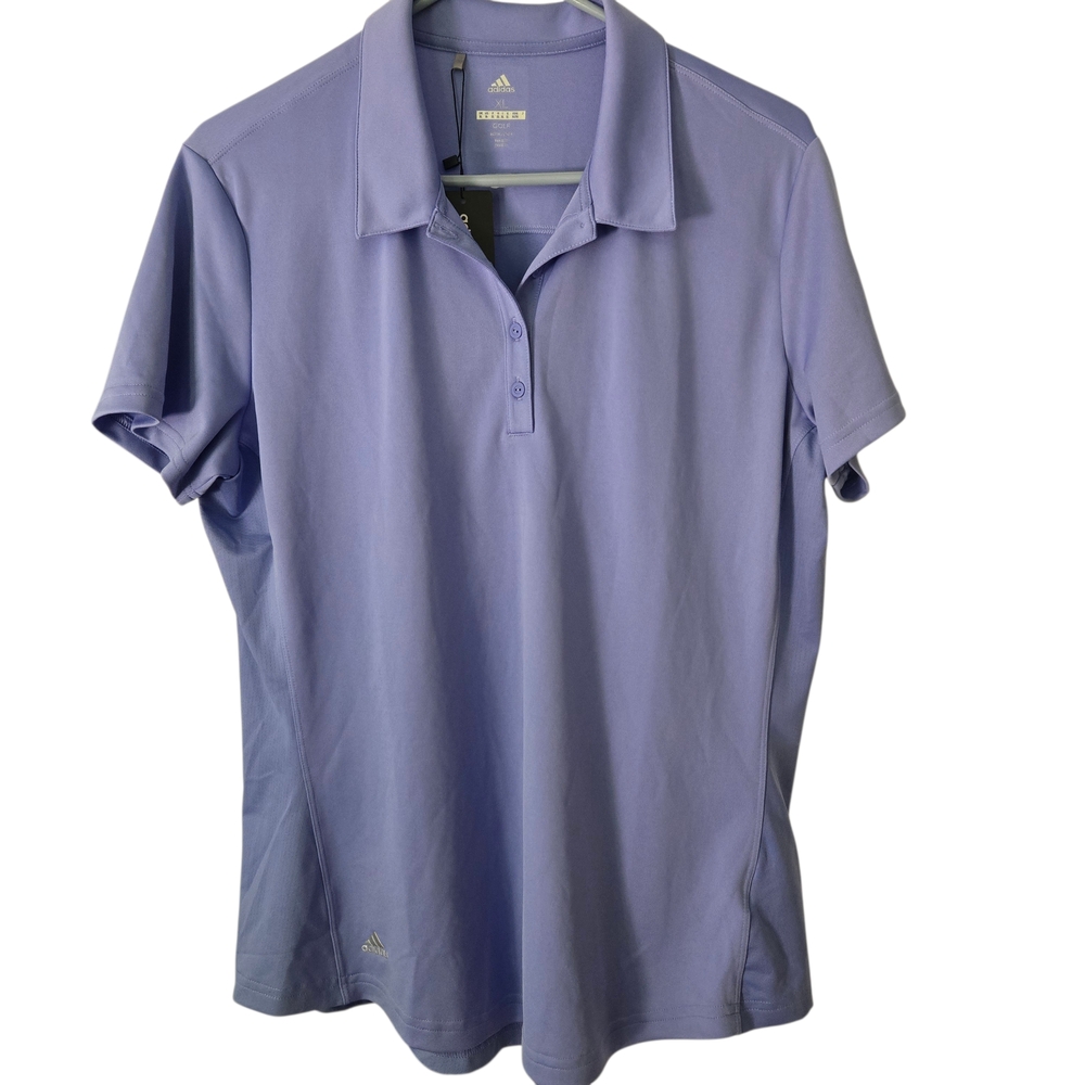 NEW W/ TAGS adidas Women's Short Sleeve Polo - Lavender